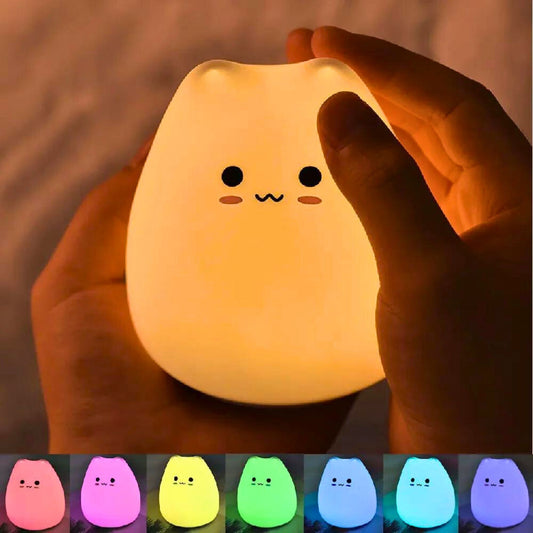 Cute cat lamp all colors