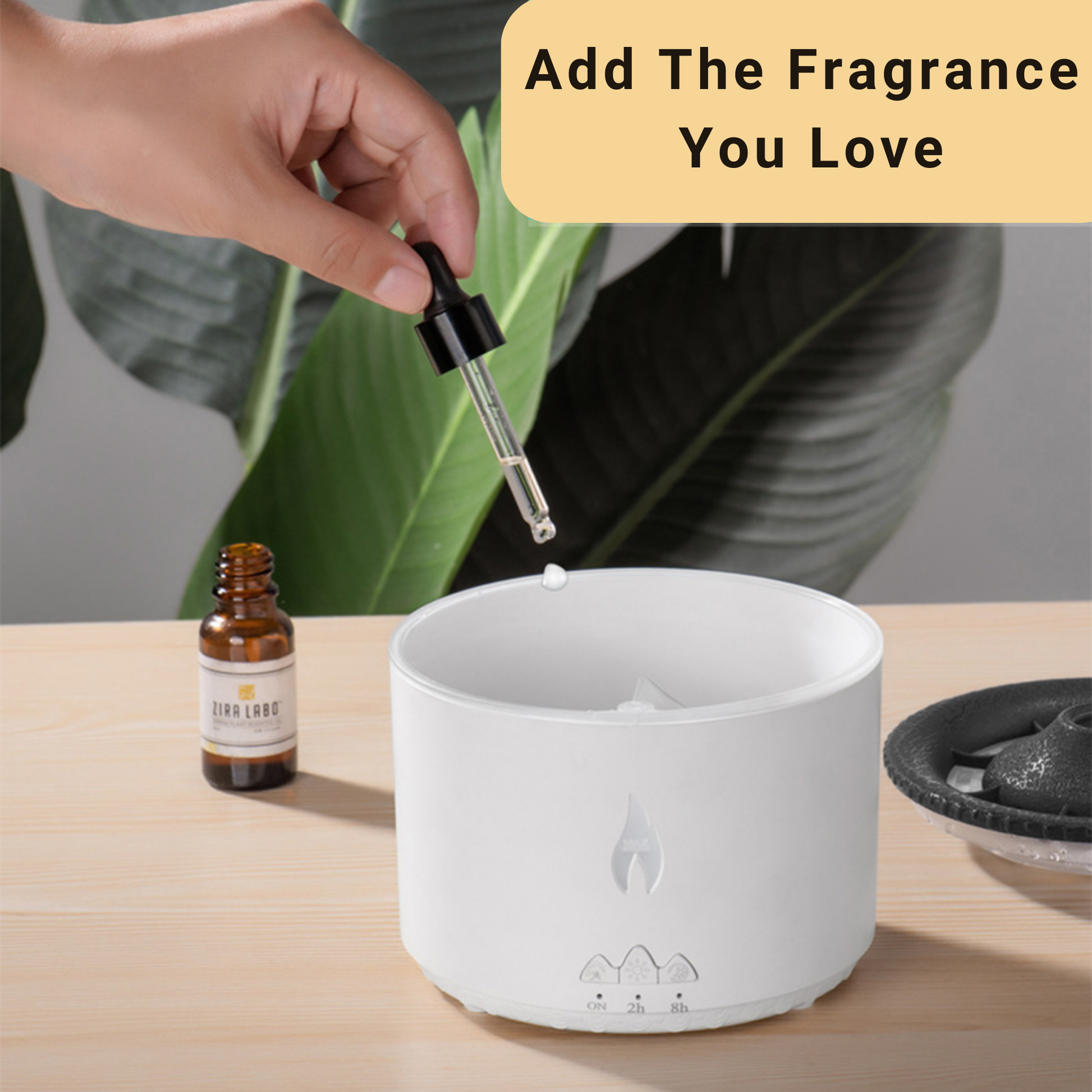 Volcano Diffuser add the fragrance you love