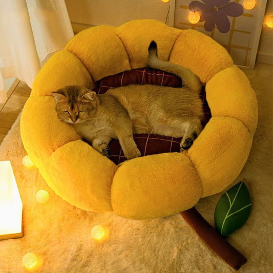 Pet Bed Flower Style