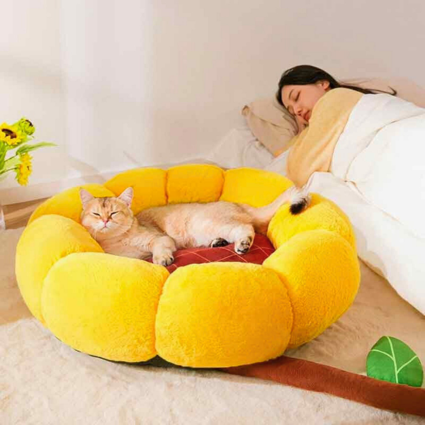 Pet Bed Flower Style