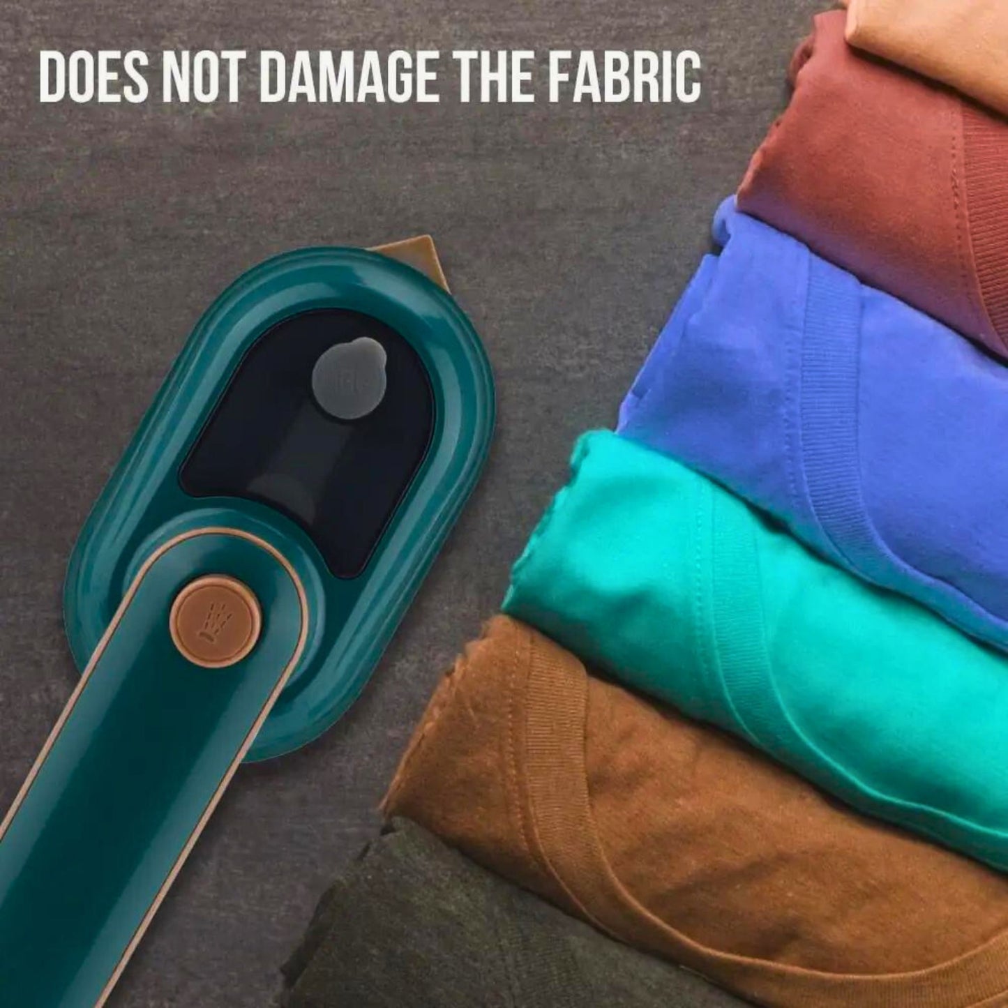 Mini Iron does not damage the fabric