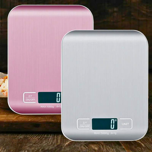 Rechargeable kitchen scale versions