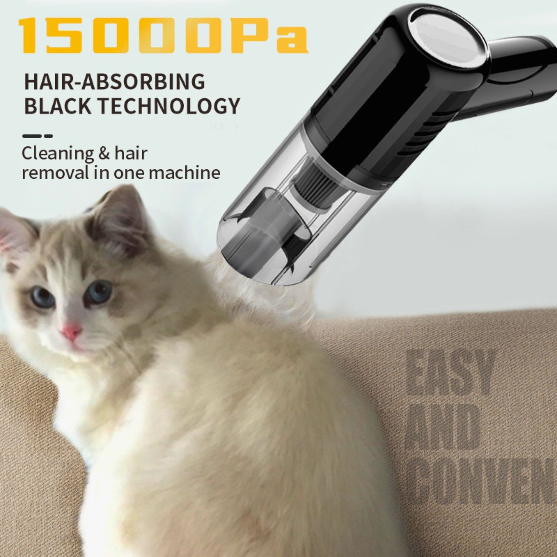 Vacuum cleaner that can be used on pets